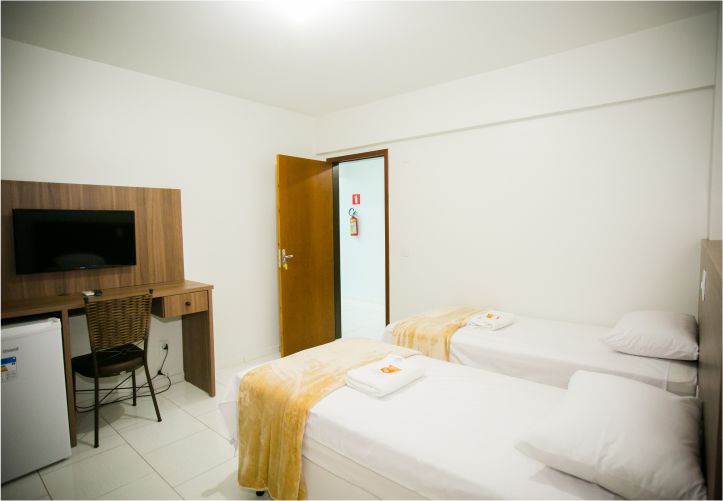 Quarto Duplo do Hotel Folley